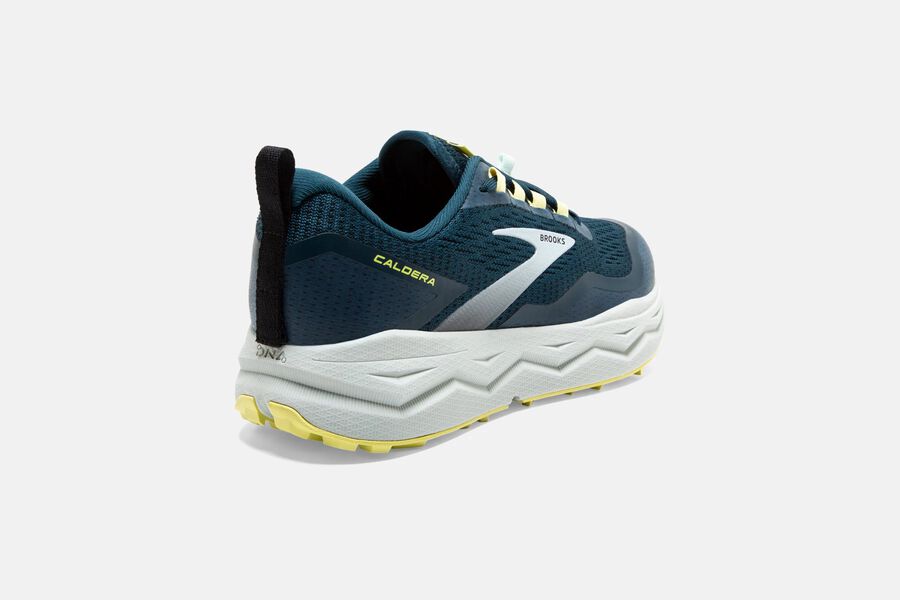 Brooks Running Shoes - Caldera 5 Trail Womens - Navy - FSP-029635